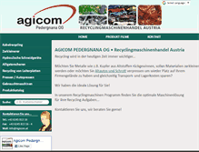 Tablet Screenshot of agicom.at